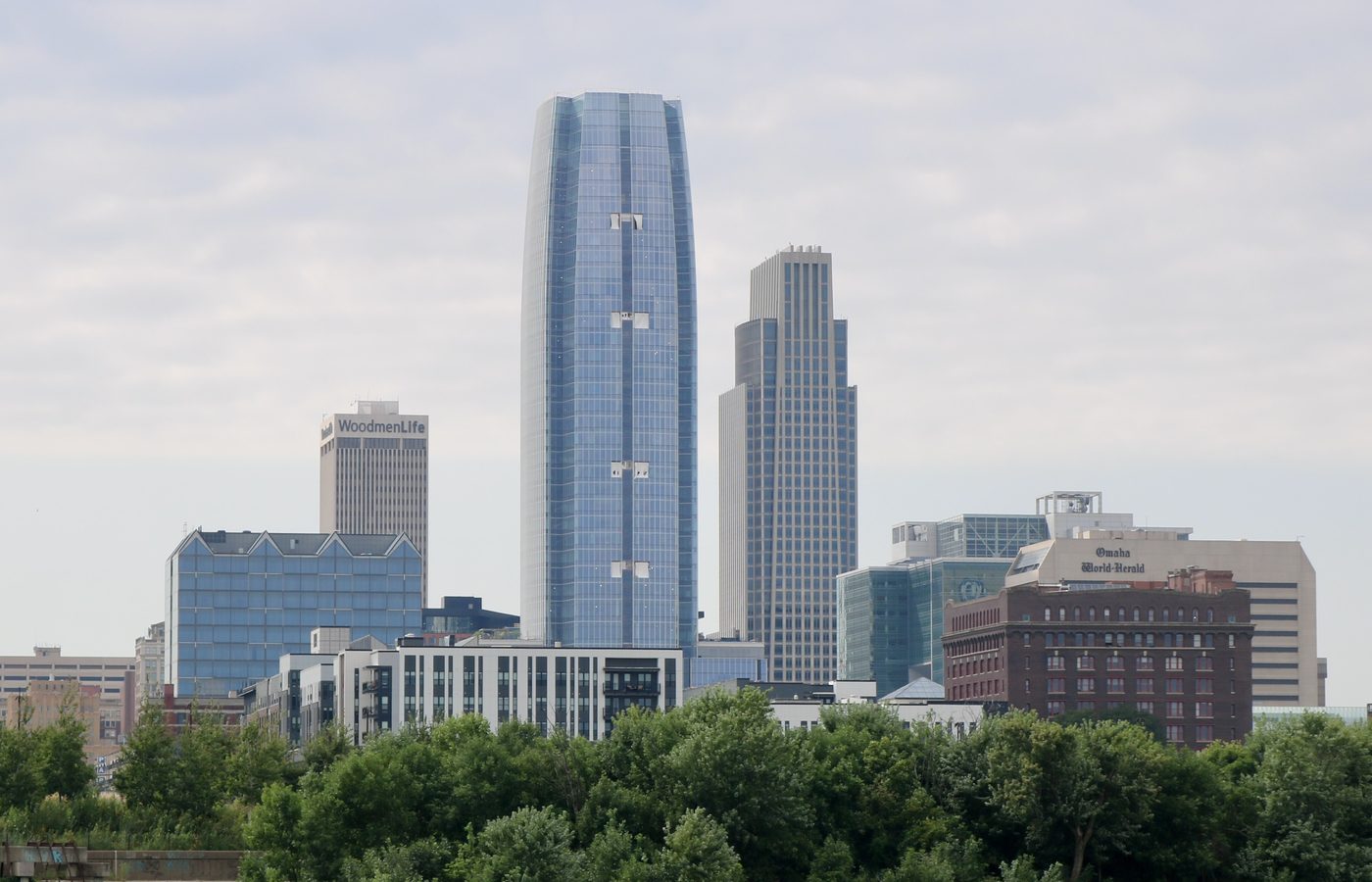Downtown Omaha skyline