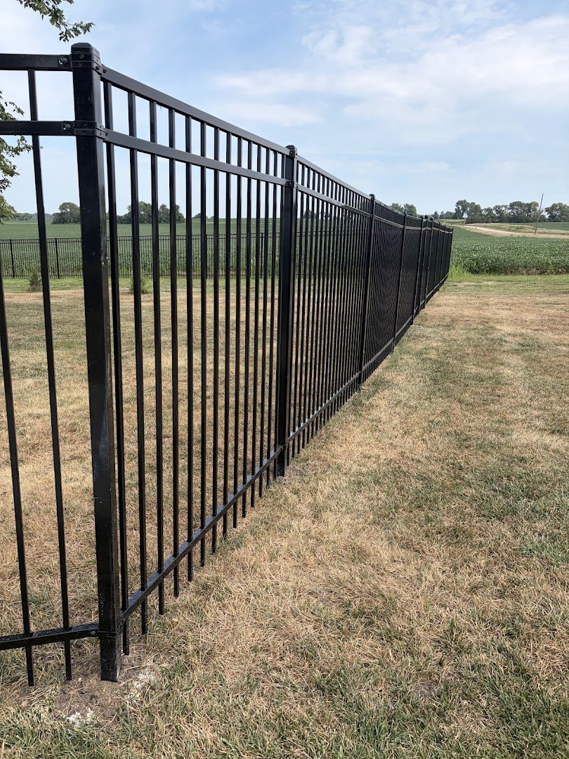 Ornamental steel for pool code compliance