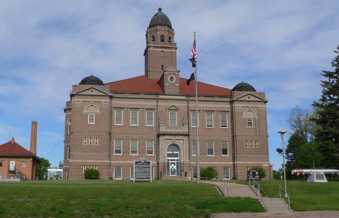 Saunders County Courthouse in Wahoo